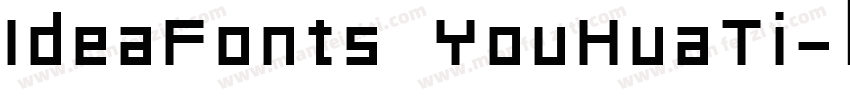 IdeaFonts YouHuaTi字体转换